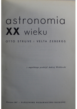 Astronomia XX wieku