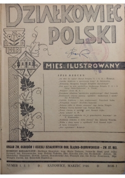 Działkowiec Polski 12 numerów 1946 r