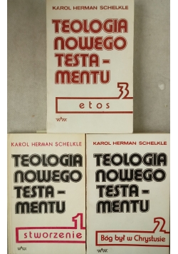 Teologia Nowego Testamentu, Tom od 1 do 3