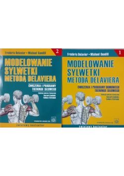 Modelowanie sylwetki metodą Delaviera, zestaw 2 książek