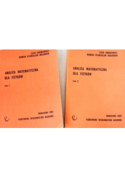 Analiza matematyczna dla fizyków