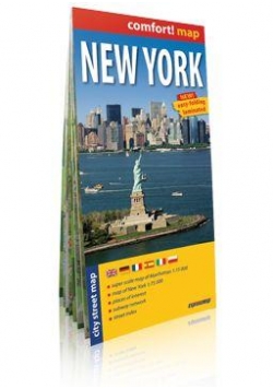 Comfort!map New York(Nowy Jork)1:15 00 plan miasta