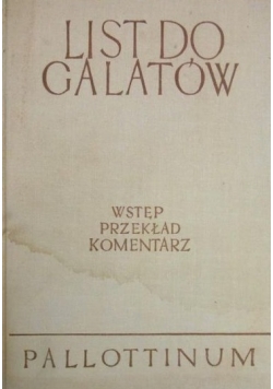 List do Galatów