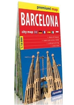 Barcelona City map 1:16 000
