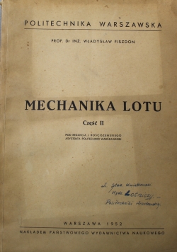 Mechanika lotu część 2