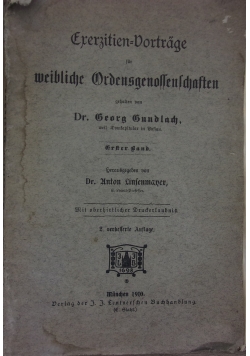 Weibliche Ordensgenossenschaften, 1910 r.
