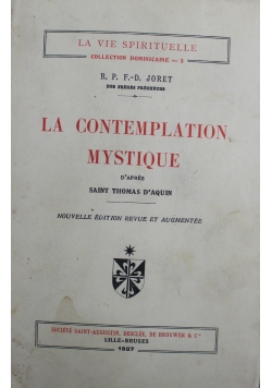La Contemplation Mystique 1927 r.