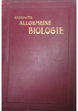 Biologie, 1899r.