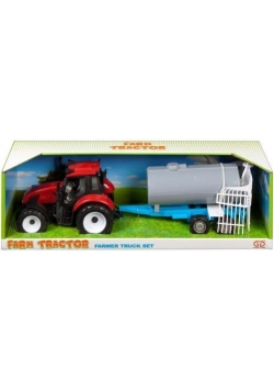 Traktor plastikowy z cysterną