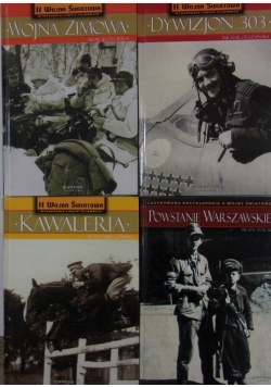 II wojna światowa, zestaw 4 ksiażek