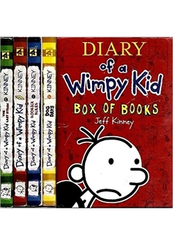 Diary of a Wimpy Kid Box of Books - zestaw 4 książek