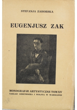 Eugenjusz Zak tom XV 1927 r.