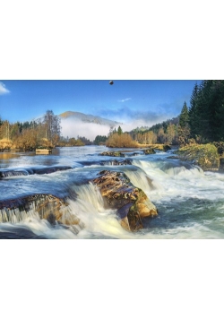 Kalendarz 2019 trójdzielny Górska rzeka