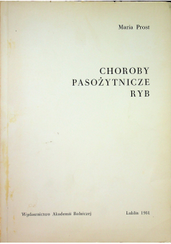Choroby pasożytnicze ryb