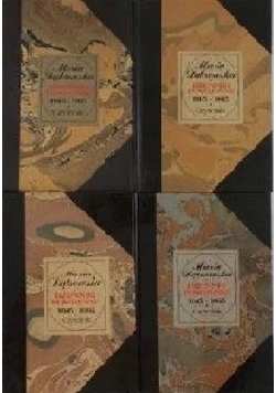 Dzienniki powojenne 1945 - 1965, 4 tomy