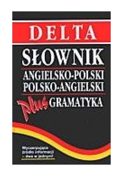 Słownik angielko-polski polsko -angielski