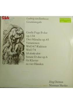 Werke fur Klavier zu vier Handen, płyta winylowa