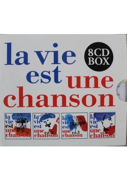 La Vie est une chanson 8 płyt CD