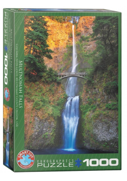 Puzzle 1000 USA, Oregon, Wodospad Multnomah