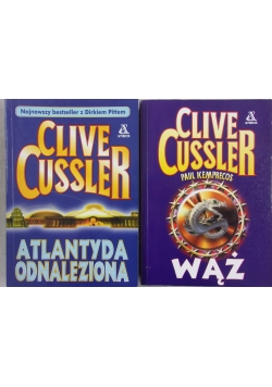 Cussler, zestaw 2 książek