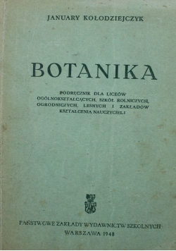 Botanika 1948 r