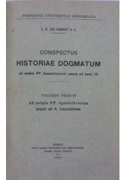 Historiae Dogmatum