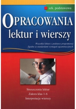 Opracowania lektur i wierszy szkoła podstawowa