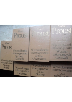 Strona Proust Guermantes Tom I-VII