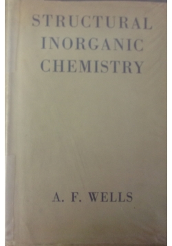Structural Inorganic Chemistry, 1946 r.