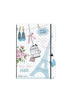 Notatnik A4/2x40K kratka+linia My.BookF Paris