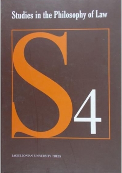 Studies in the Philosophy of Law vol   4