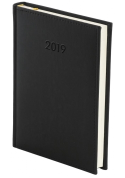 Kalendarz 2019 A4 Dzienny Vivella Czarny