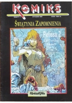 Komiks Świątynia Zapomnienia Zeszyt 7