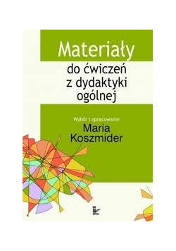Materiały do ćwiczeń z dydaktyki ogólnej