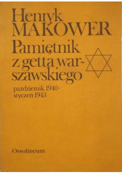 Pamiętnik z getta warszawskiego