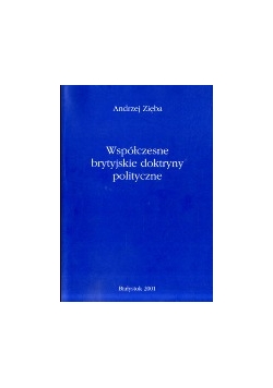 Współczesne brytyjskie doktryny polityczne