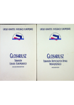 Glosariusz terminów układu europejskiego 2 tomy