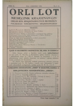 Orli lot, nr. 5-6, 1930r.