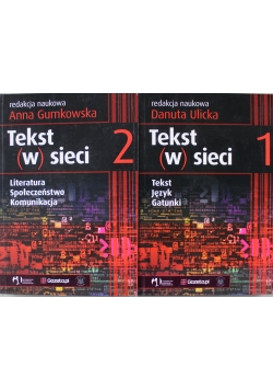 Tekst w sieci Tom I i II