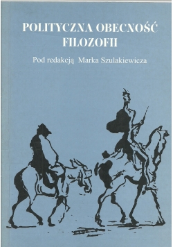 Polityczna obecność filozofii