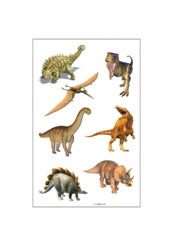 Naklejki A ozdobne Dinozaury I