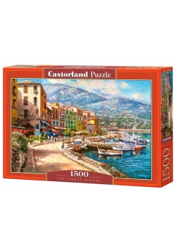 Puzzle 1500 Riviera Francuska CASTOR