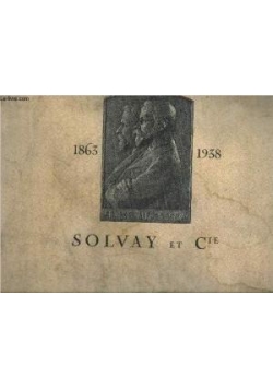 Solvay et cie  1863-1938 1938r