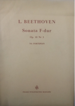Sonata F-dur Op. 10 Nr 2 na fortepian