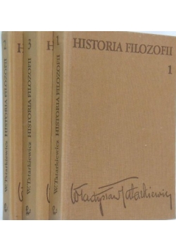 Historia Filozofii,I,II,III