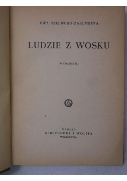 Ludzie z wosku