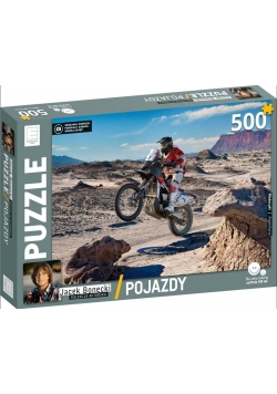 Puzzle Pojazdy - Motocykl Jacek Bonecki