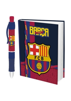 Długopis + notes FC Barcelona