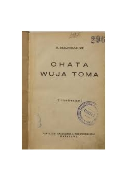 Chata wuja Toma, 1928r.