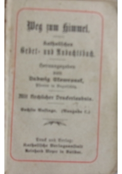 Weg und Himmel ,1923r.